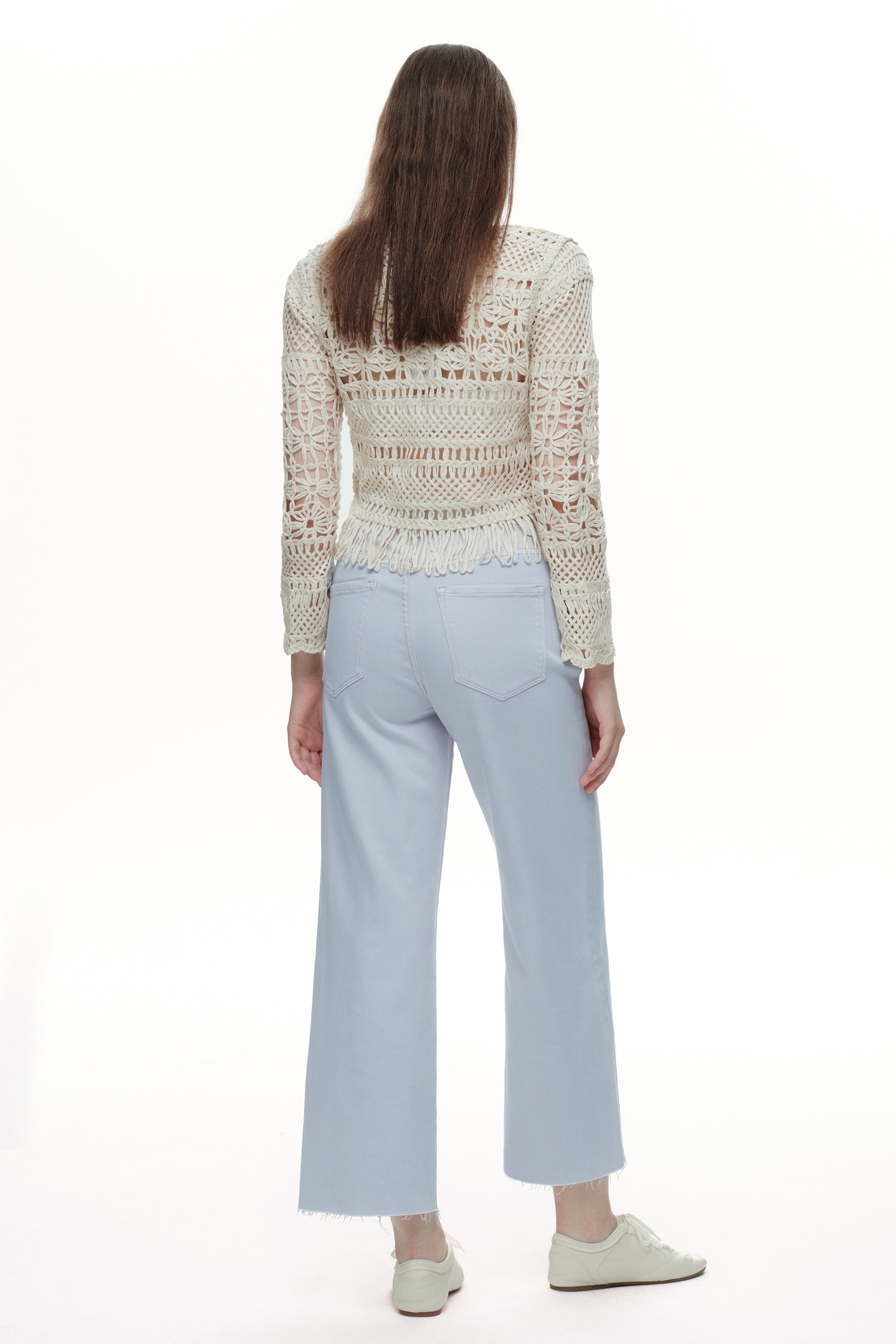 ONESO Chic High Rise Wide Leg Jeans