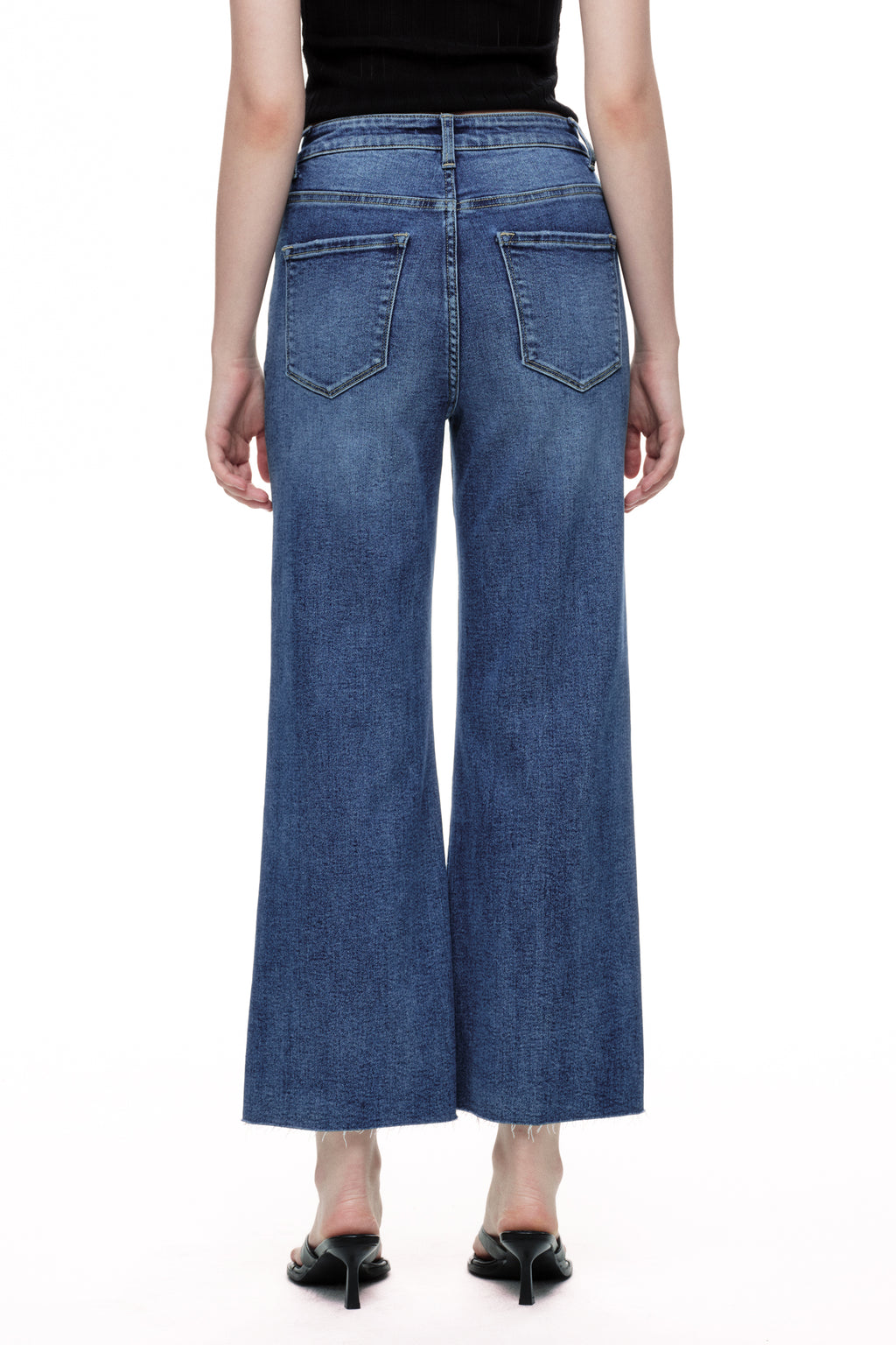 ONESO Chic High Rise Wide Leg Jeans