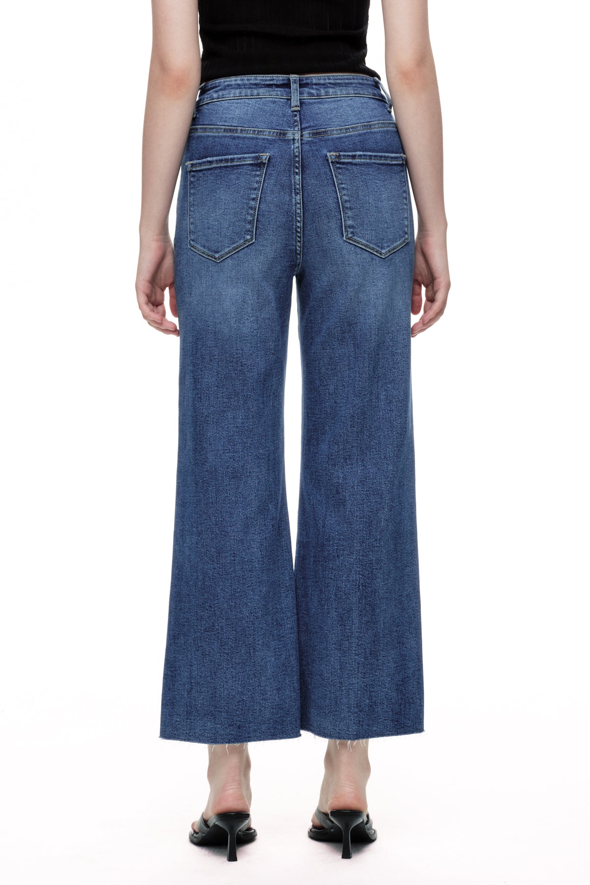ONESO Chic High Rise Wide Leg Jeans