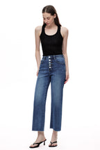 ONESO Chic High Rise Wide Leg Jeans