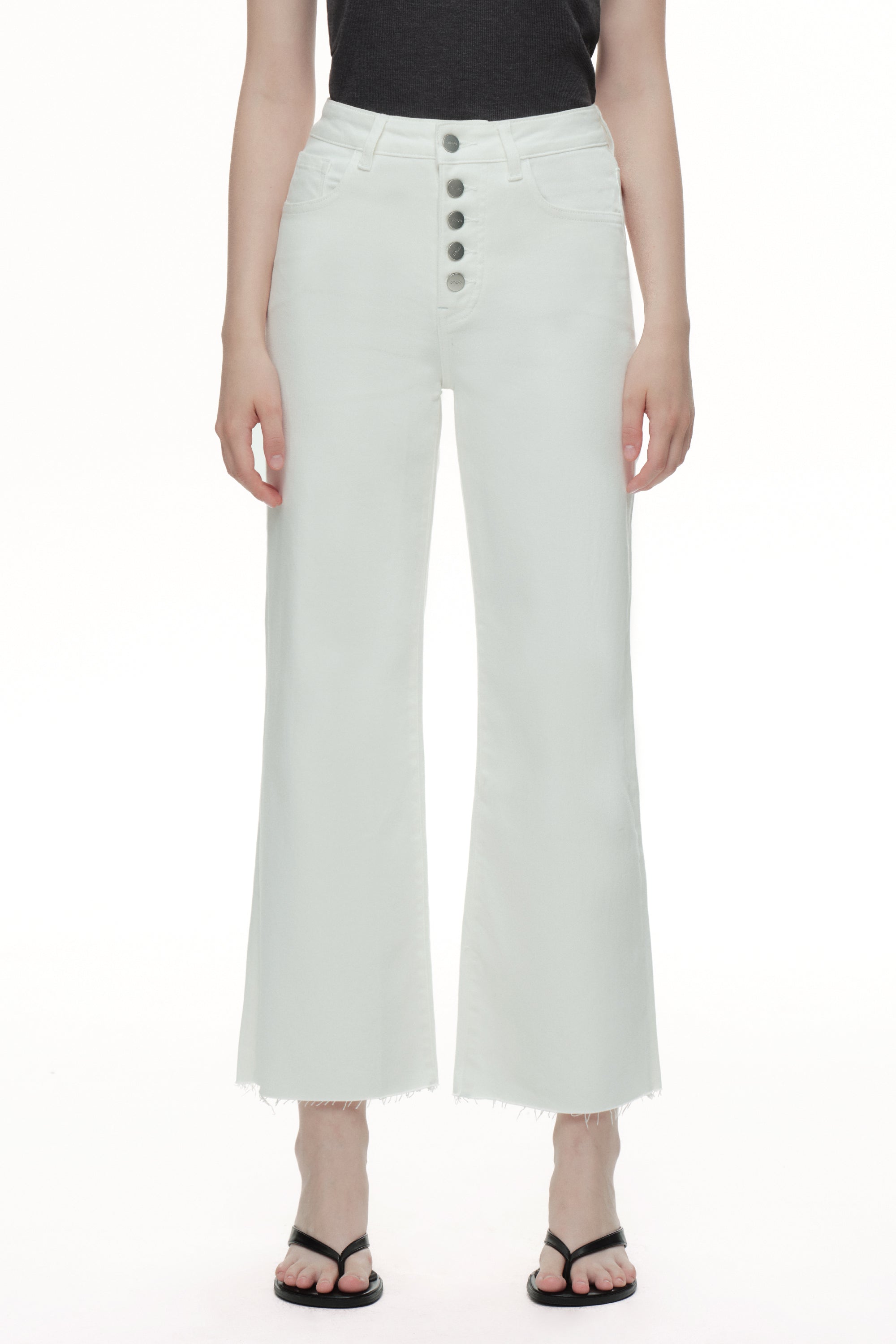 ONESO Chic High Rise Wide Leg Jeans