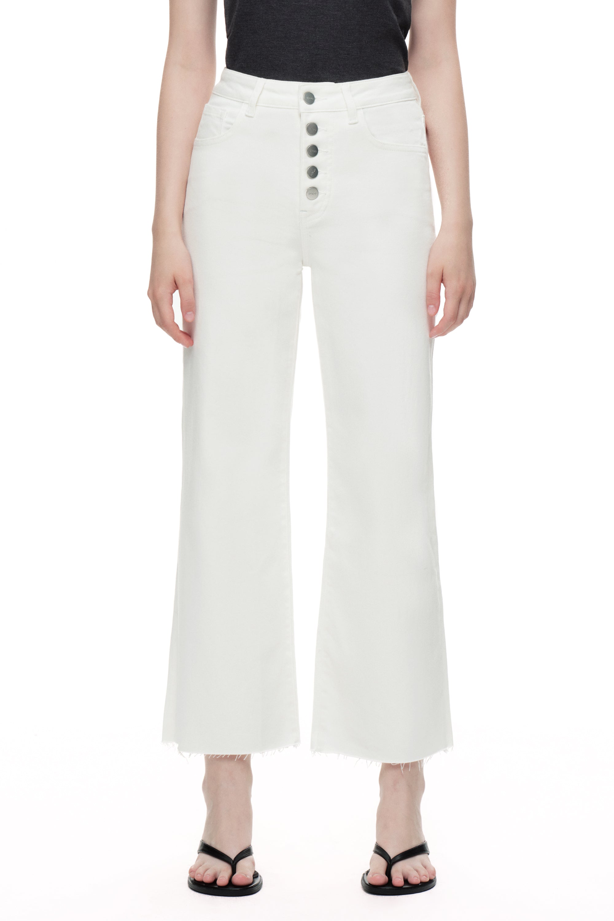 ONESO Chic High Rise Wide Leg Jeans