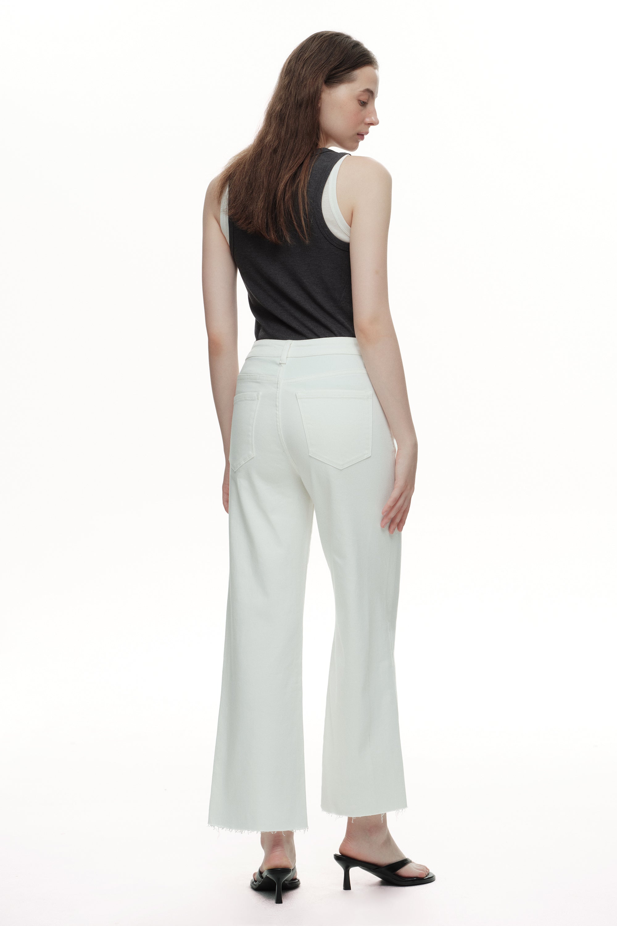 ONESO Chic High Rise Wide Leg Jeans