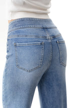 ONESO Chic High Rise Wide Leg Denim Jeans