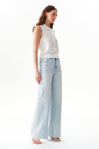 ONESO Effortless High Rise Wide Leg Jeans