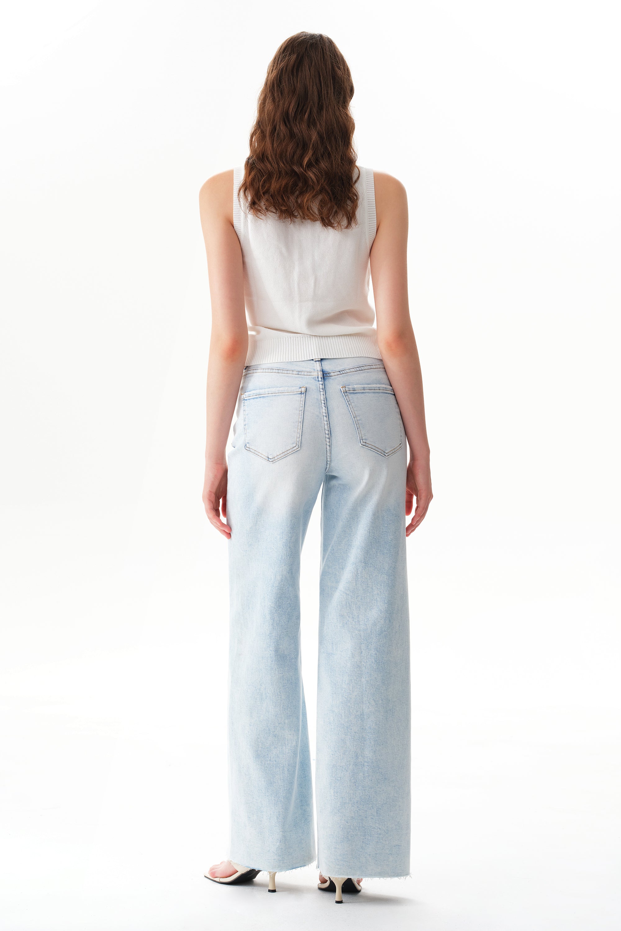 ONESO Effortless High Rise Wide Leg Jeans