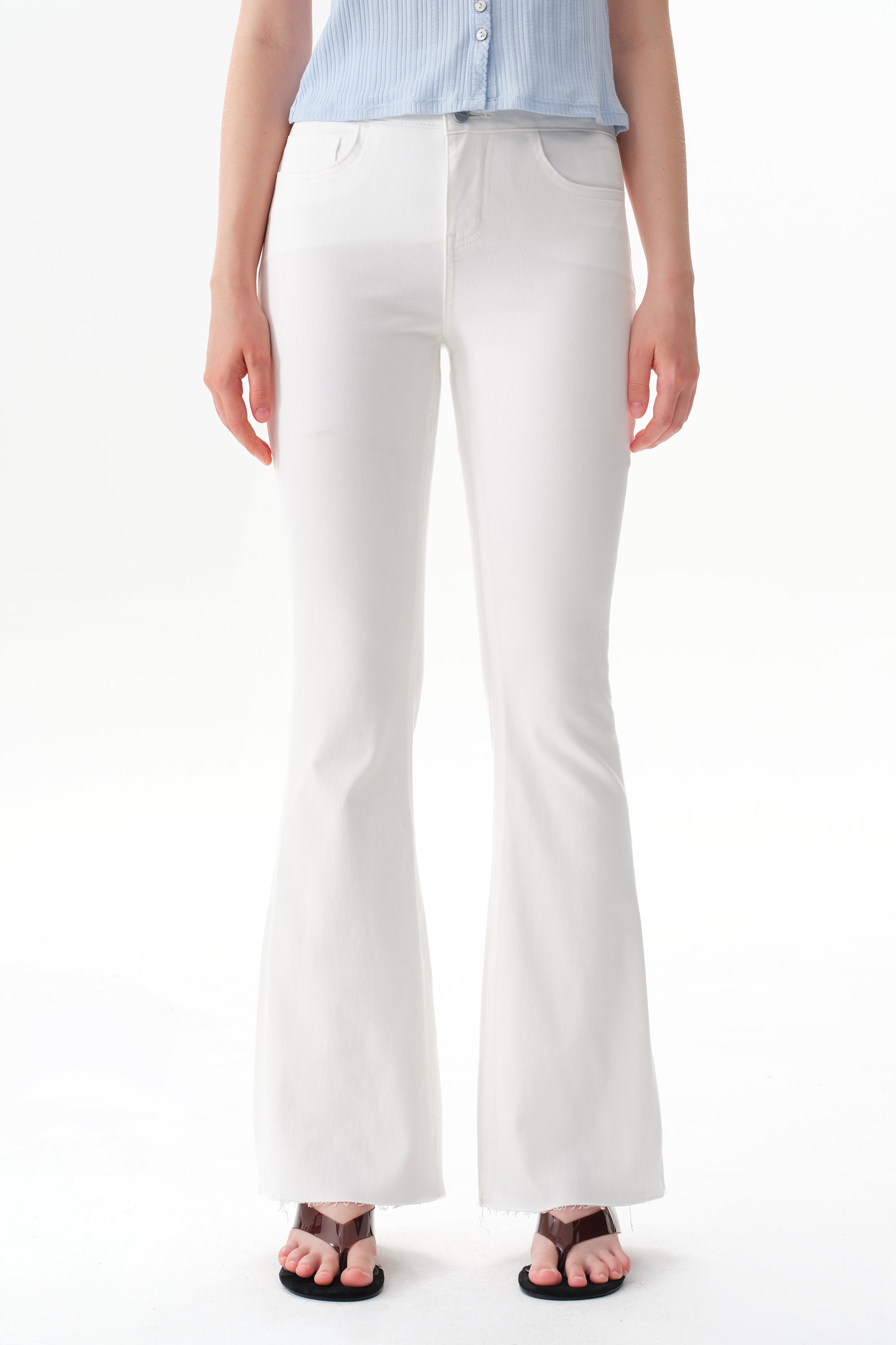 ONESO Chic High Rise Flare Jeans