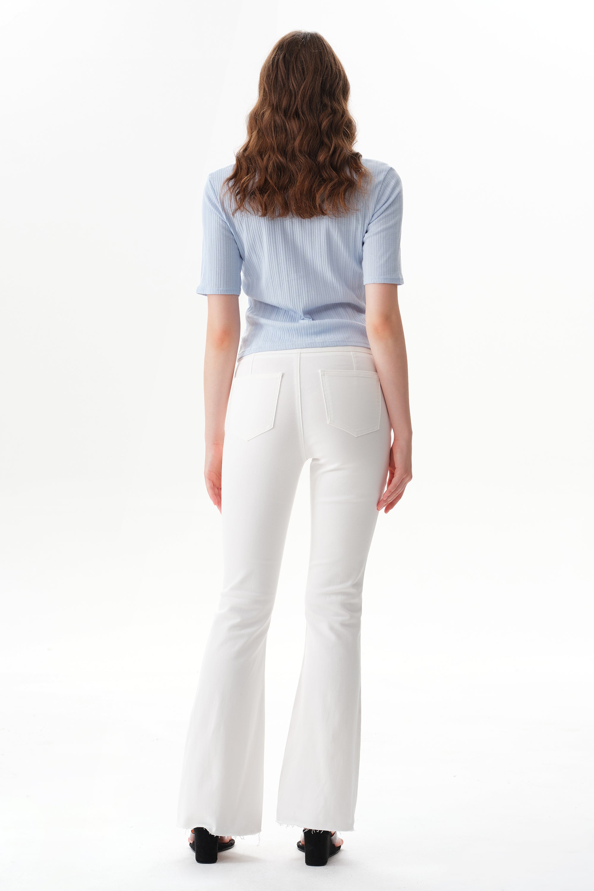 ONESO Chic High Rise Flare Jeans