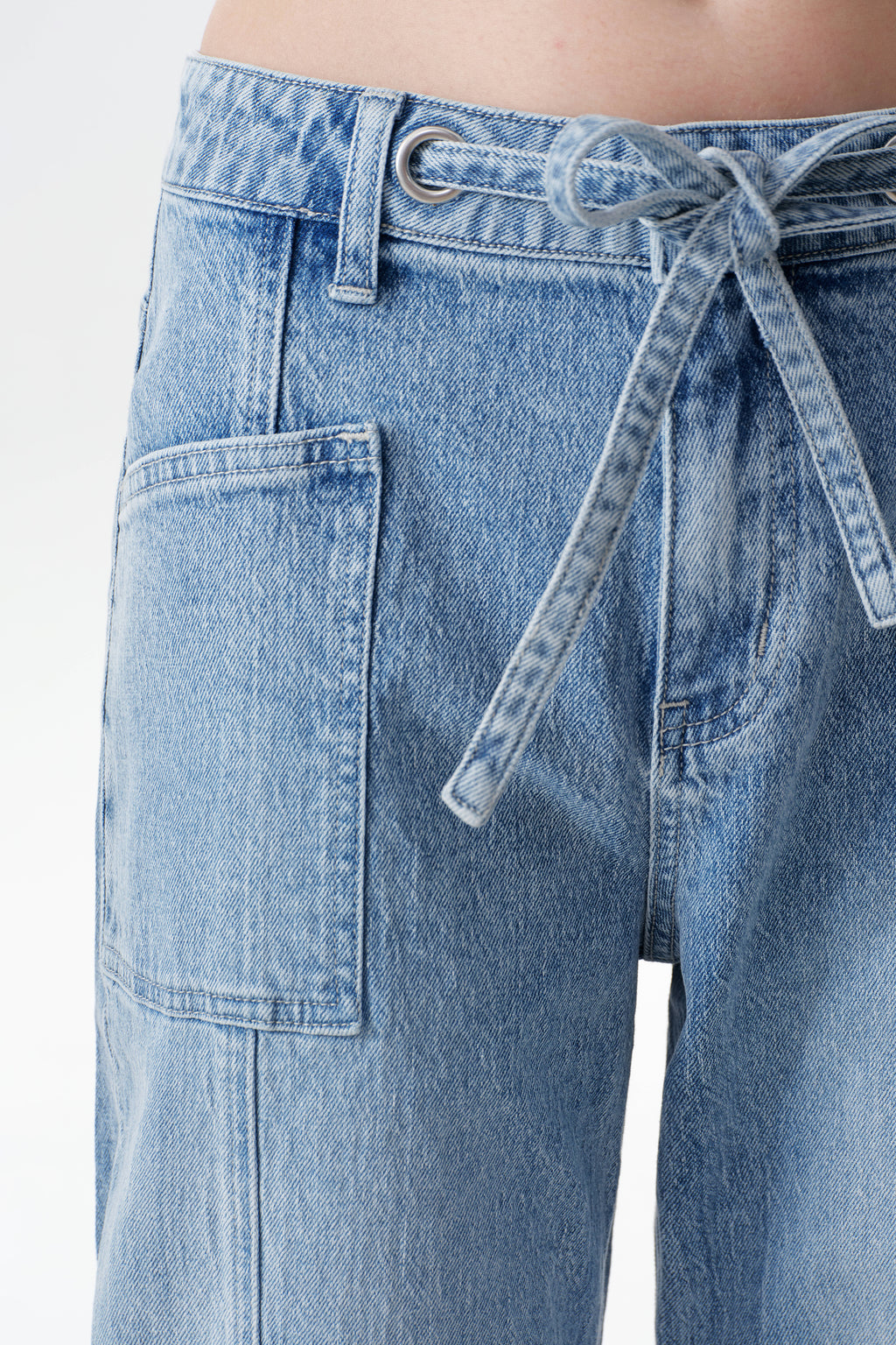 ONESO Artisan Mid Rise Barrel Jeans