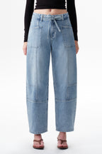 ONESO Artisan Mid Rise Barrel Jeans