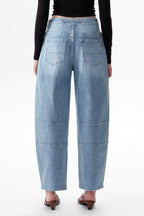 ONESO Artisan Mid Rise Barrel Jeans