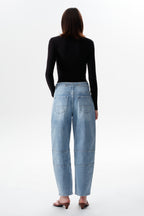 ONESO Artisan Mid Rise Barrel Jeans