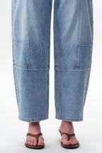 ONESO Artisan Mid Rise Barrel Jeans