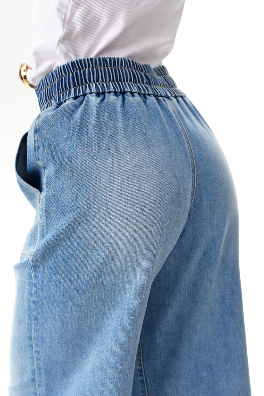 ONESO Vintage High Rise Wide Leg Jeans