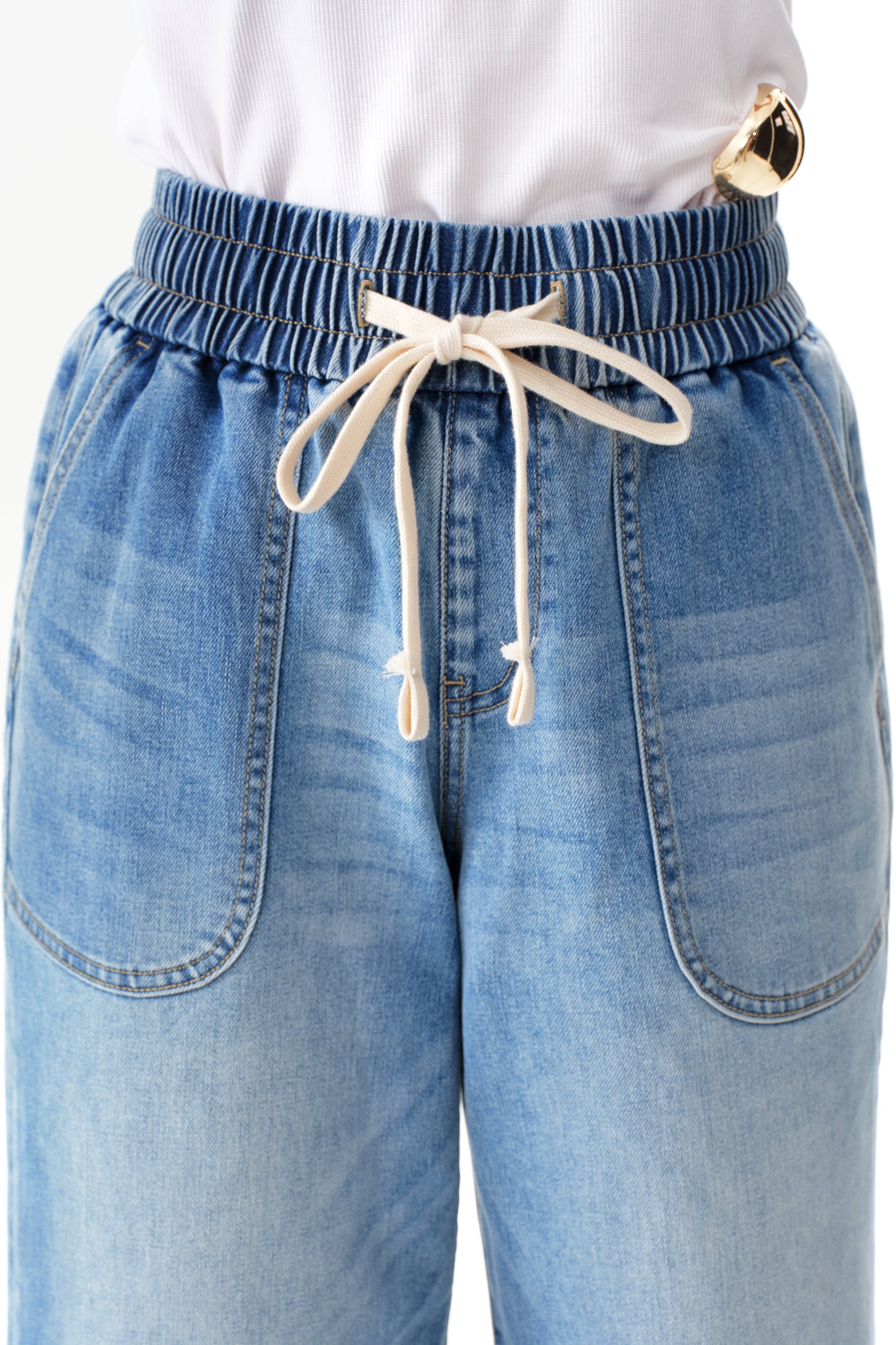 ONESO Vintage High Rise Wide Leg Jeans